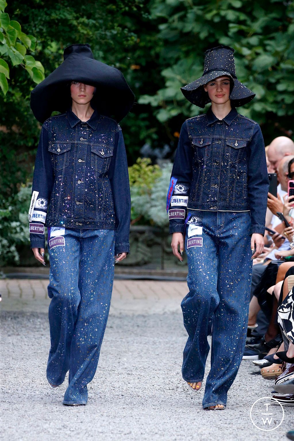 Fashion Week New York Spring/Summer 2025 look 1 from the Libertine collection womenswear