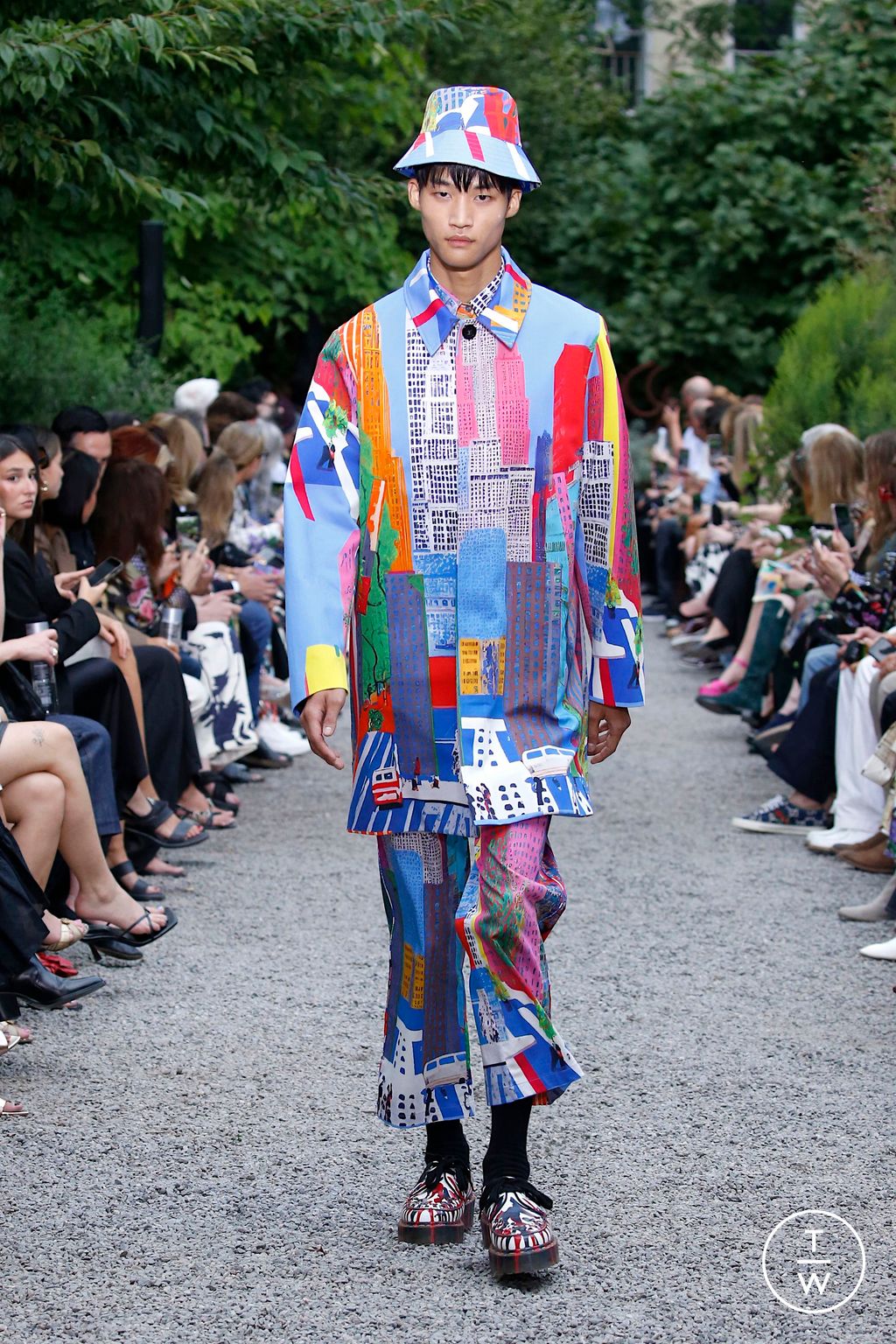 Fashion Week New York Spring/Summer 2025 look 4 from the Libertine collection womenswear