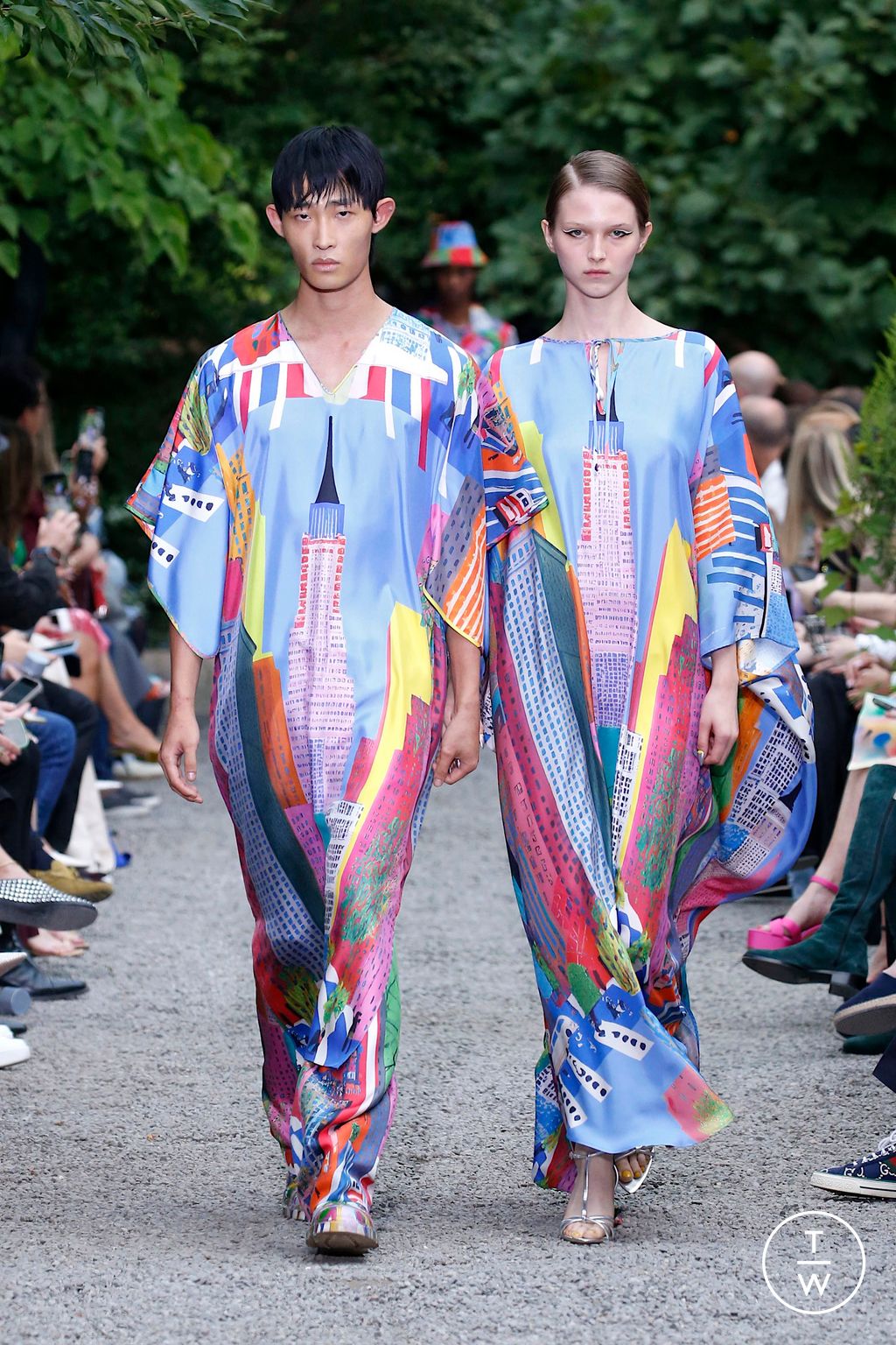 Fashion Week New York Spring/Summer 2025 look 5 from the Libertine collection womenswear