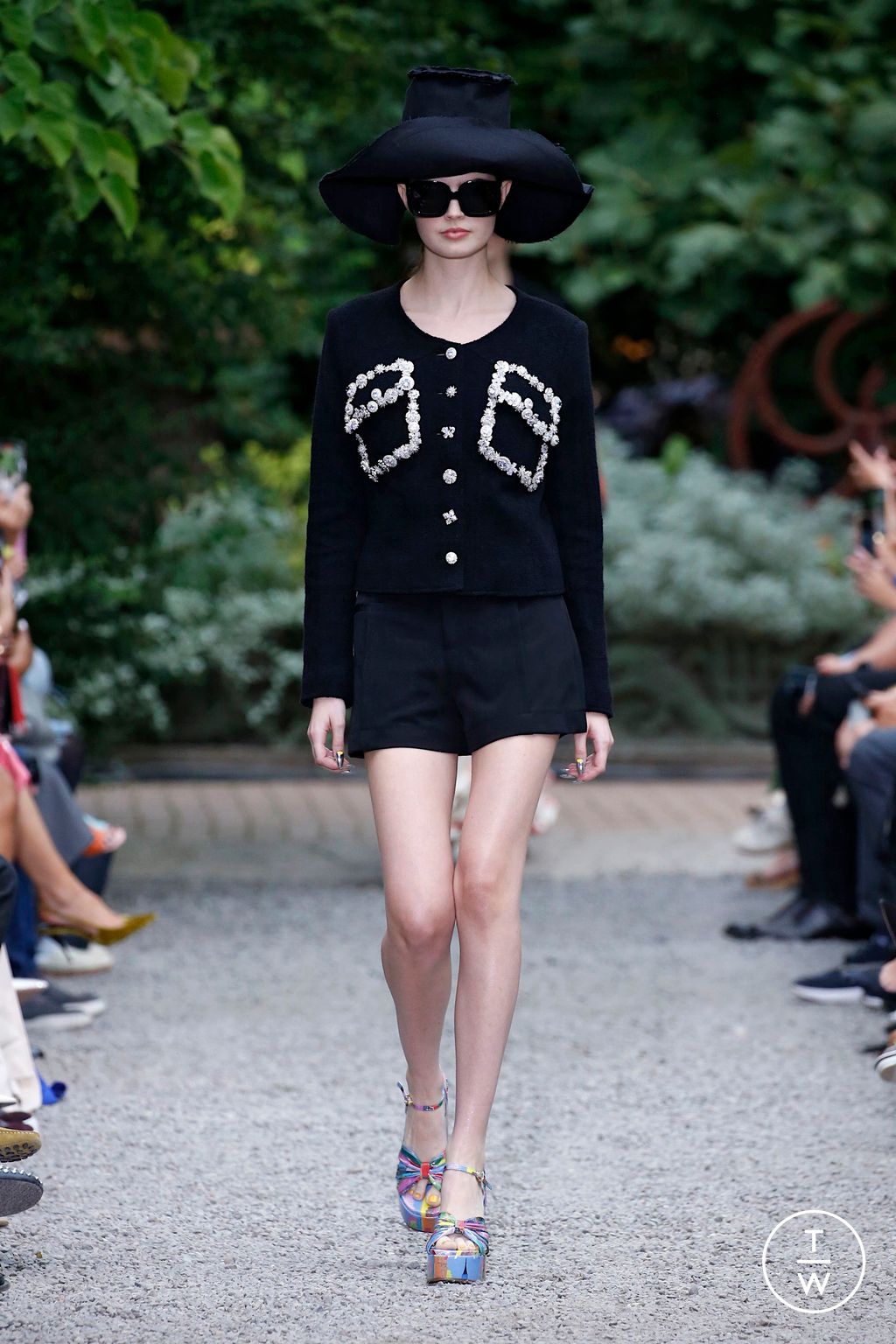 Fashion Week New York Spring/Summer 2025 look 8 from the Libertine collection womenswear