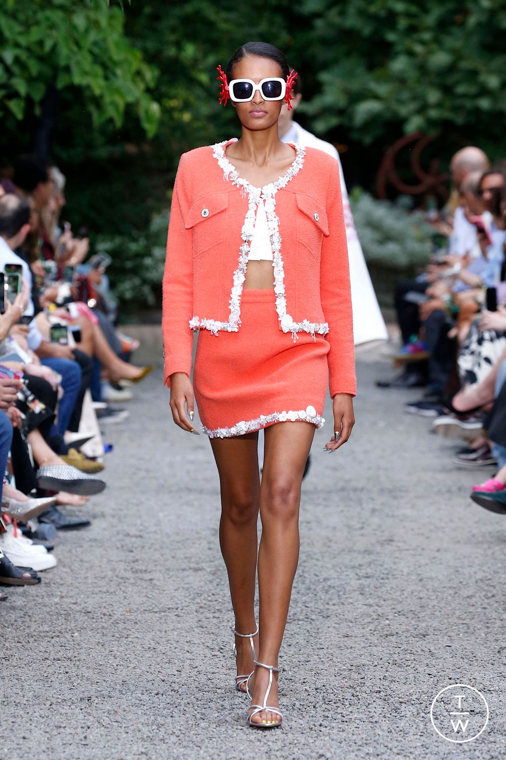 Fashion Week New York Spring/Summer 2025 look 14 from the Libertine collection womenswear