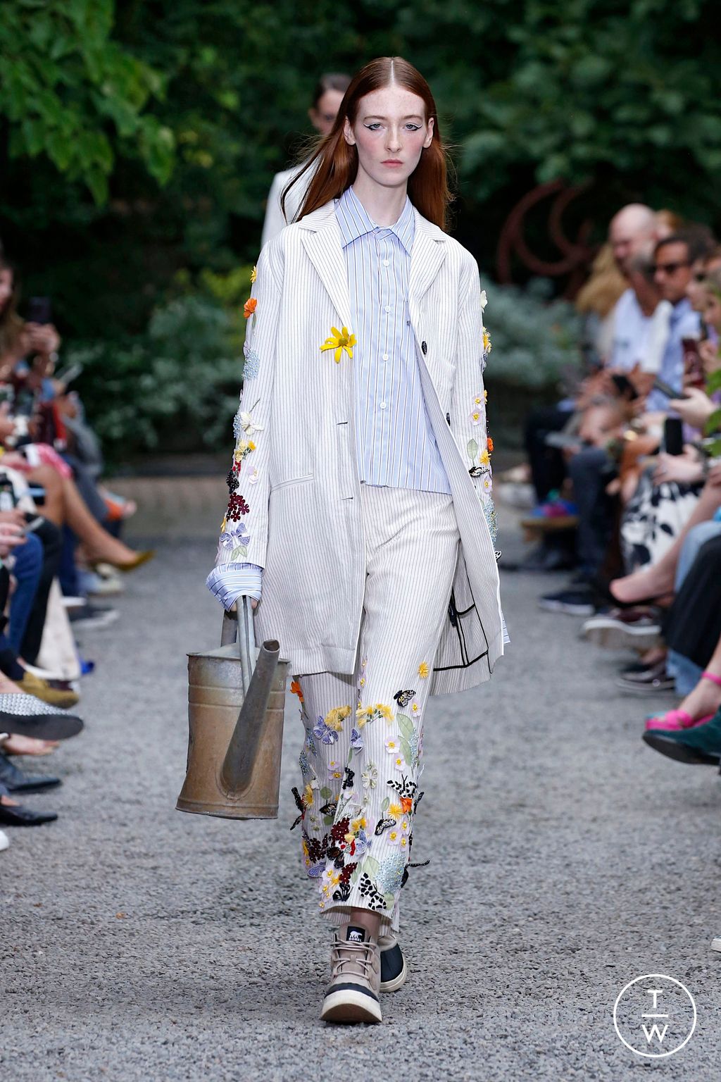 Fashion Week New York Spring/Summer 2025 look 16 from the Libertine collection womenswear