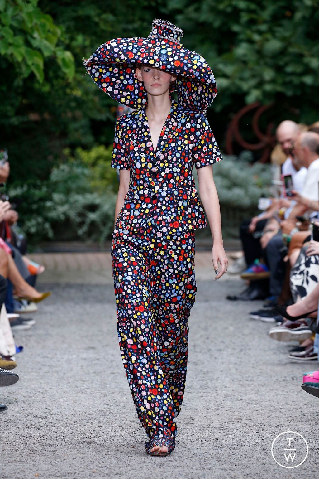 Fashion Week New York Spring/Summer 2025 look 21 from the Libertine collection womenswear