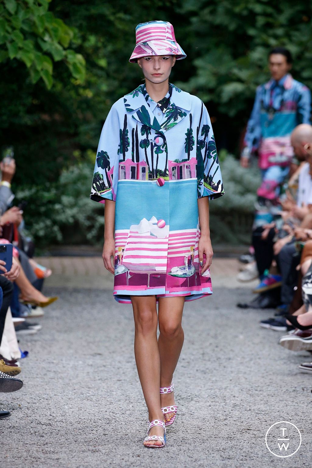 Fashion Week New York Spring/Summer 2025 look 24 from the Libertine collection womenswear