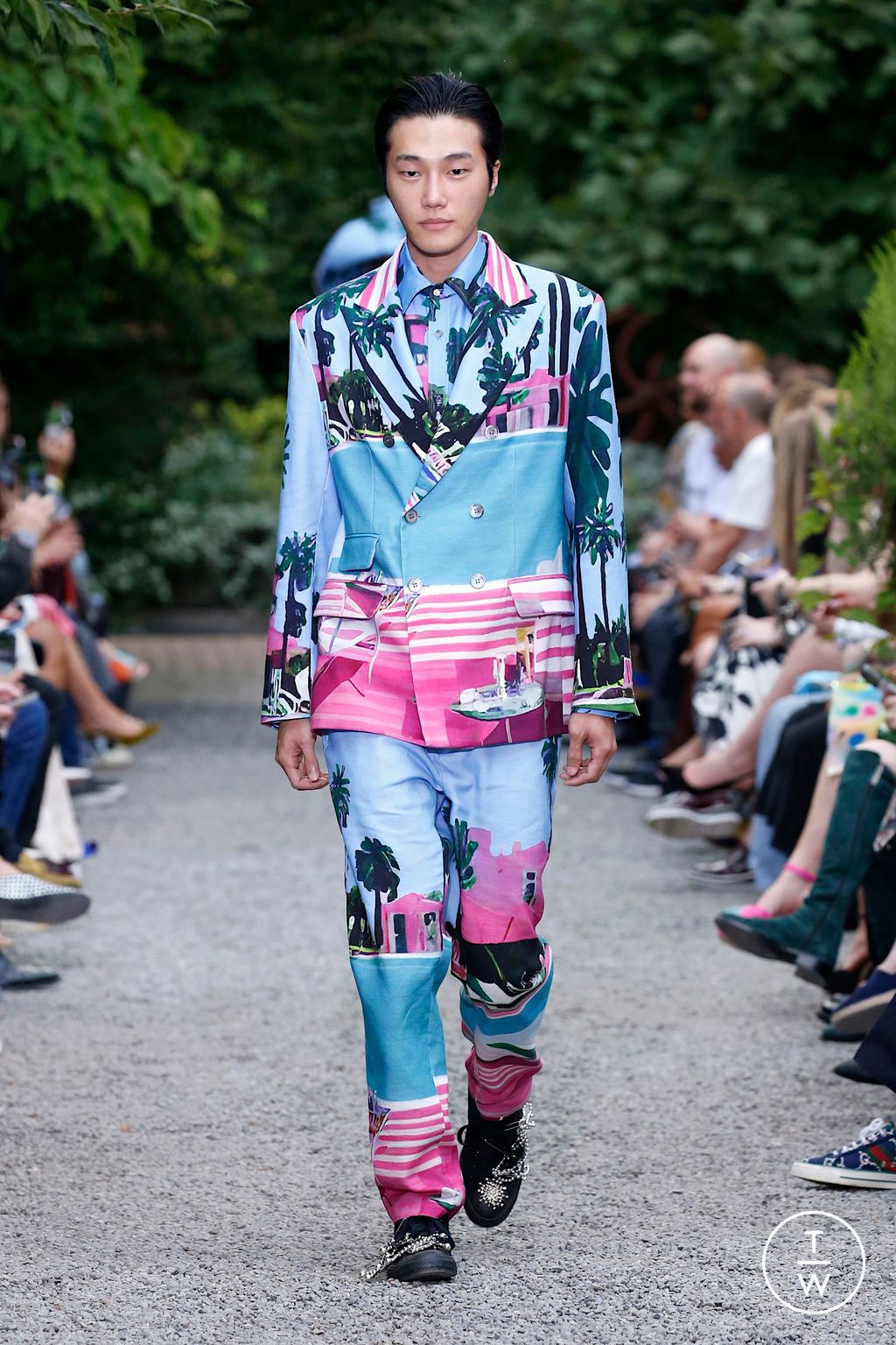 Fashion Week New York Spring/Summer 2025 look 25 from the Libertine collection womenswear