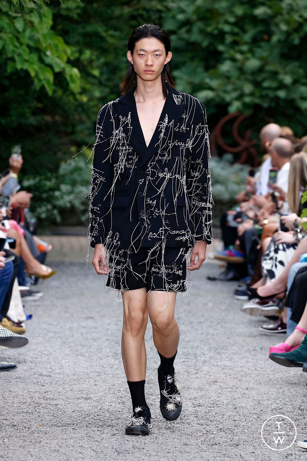 Fashion Week New York Spring/Summer 2025 look 29 from the Libertine collection womenswear