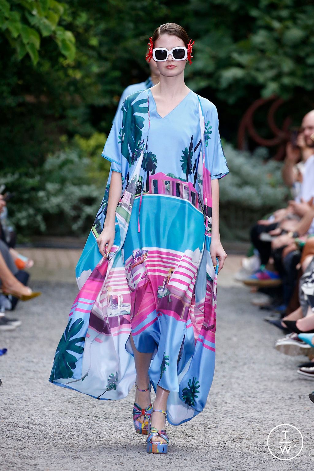 Fashion Week New York Spring/Summer 2025 look 34 from the Libertine collection womenswear