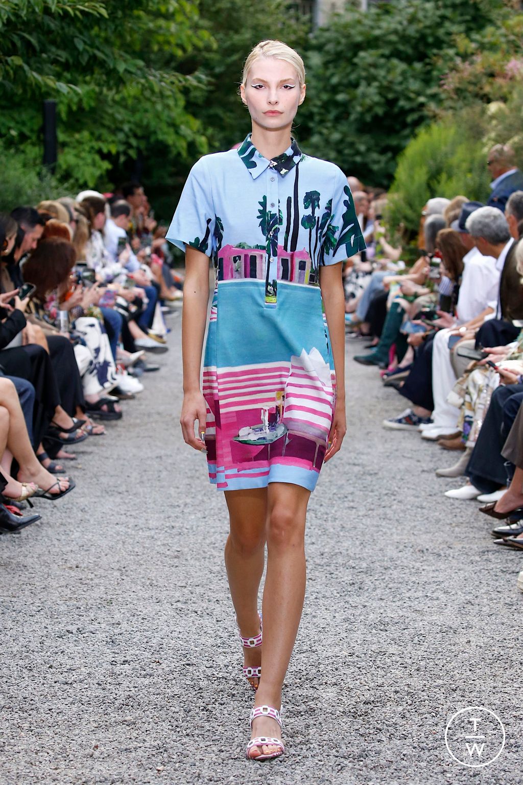 Fashion Week New York Spring/Summer 2025 look 35 from the Libertine collection womenswear