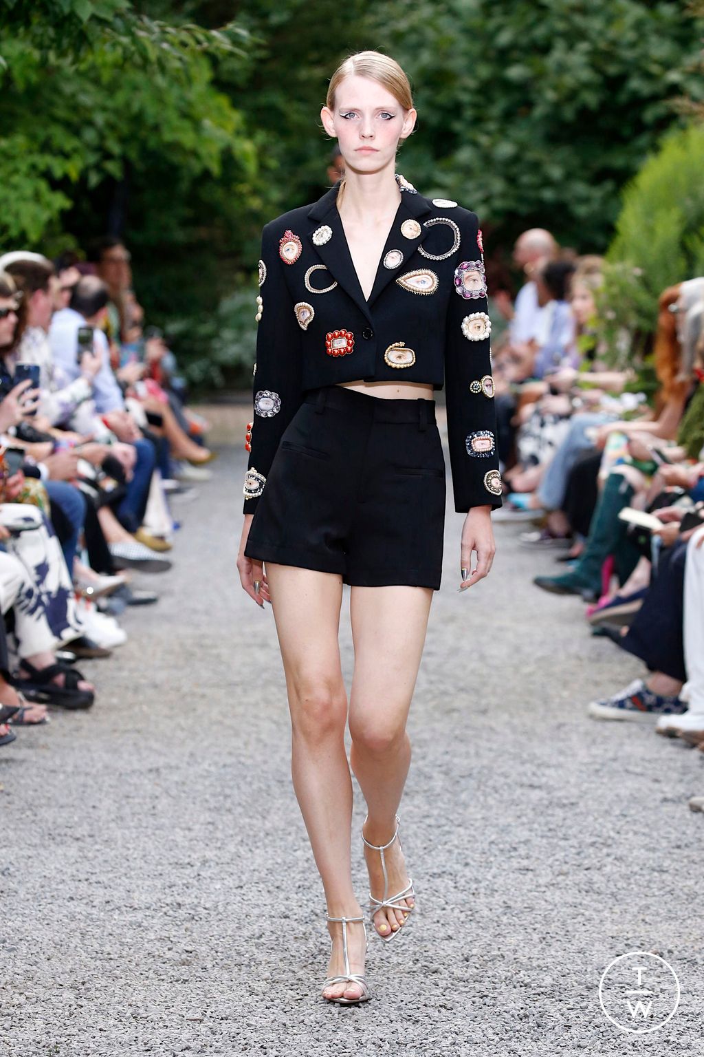 Fashion Week New York Spring/Summer 2025 look 41 from the Libertine collection womenswear