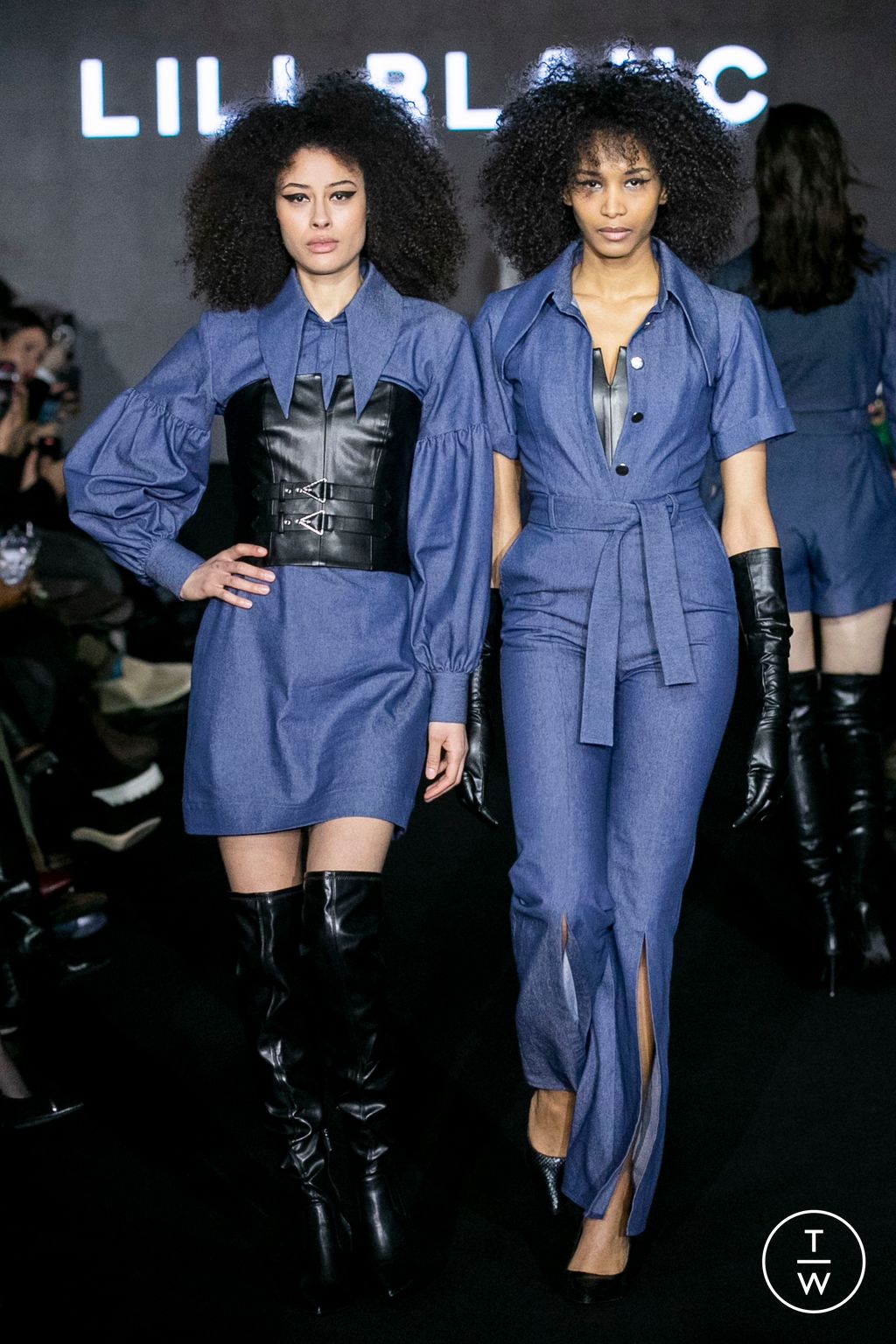 Fashion Week Paris Fall/Winter 2023 look 23 de la collection Lili Blanc womenswear