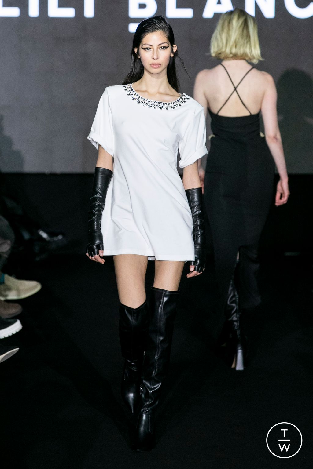 Fashion Week Paris Fall/Winter 2023 look 28 from the Lili Blanc collection 女装