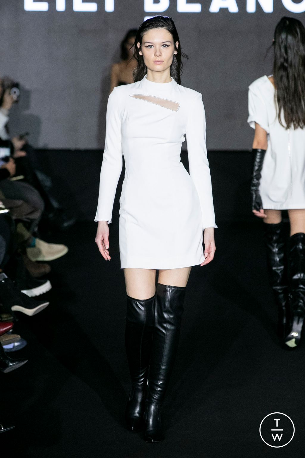 Fashion Week Paris Fall/Winter 2023 look 29 from the Lili Blanc collection womenswear