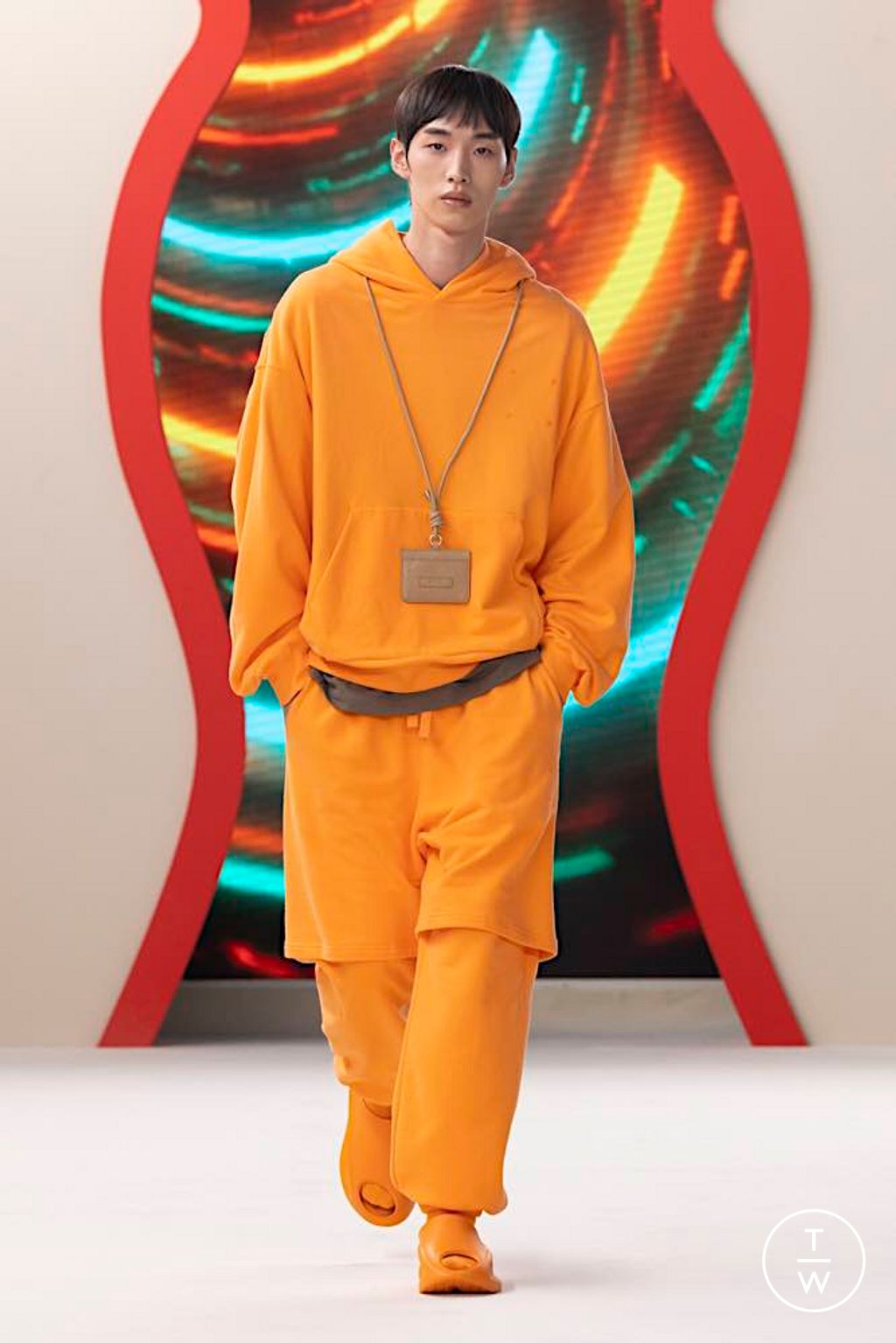 Fashion Week Paris Spring/Summer 2024 look 3 from the Li Ning collection menswear