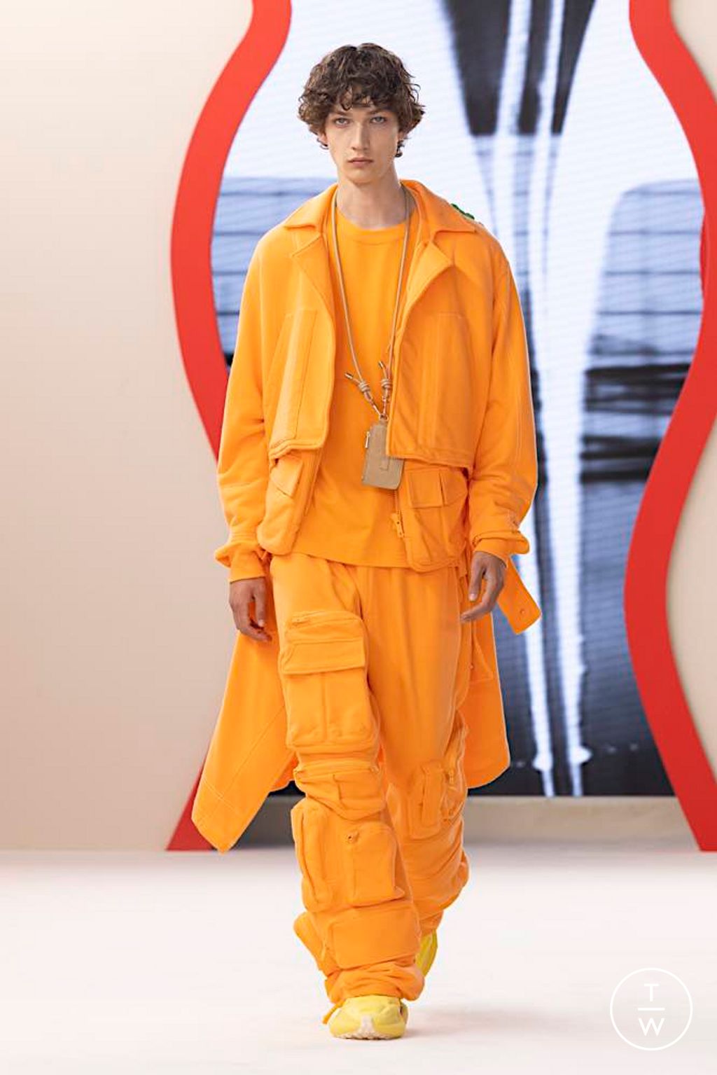 Fashion Week Paris Spring/Summer 2024 look 27 from the Li Ning collection menswear