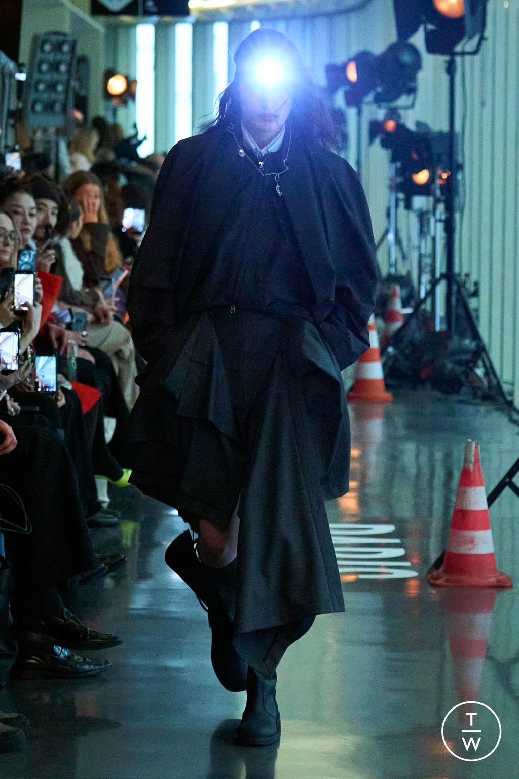 Fashion Week Paris Fall/Winter 2026 look 1 from the LITKOVSKA collection womenswear