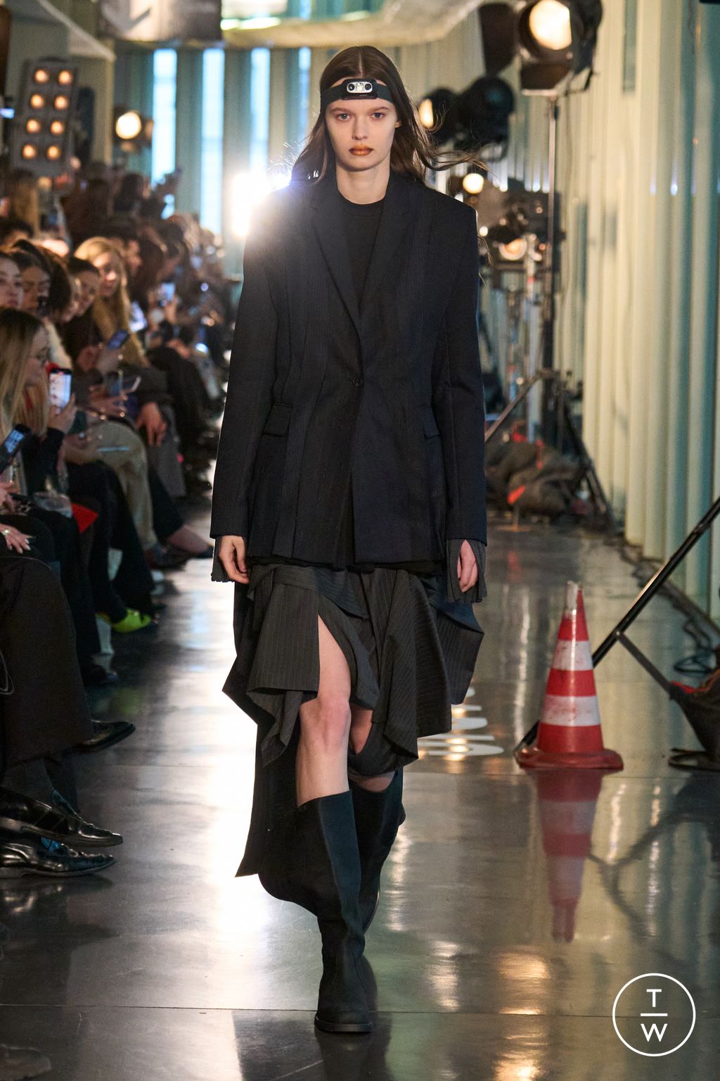 Fashion Week Paris Fall/Winter 2026 look 4 from the LITKOVSKA collection womenswear