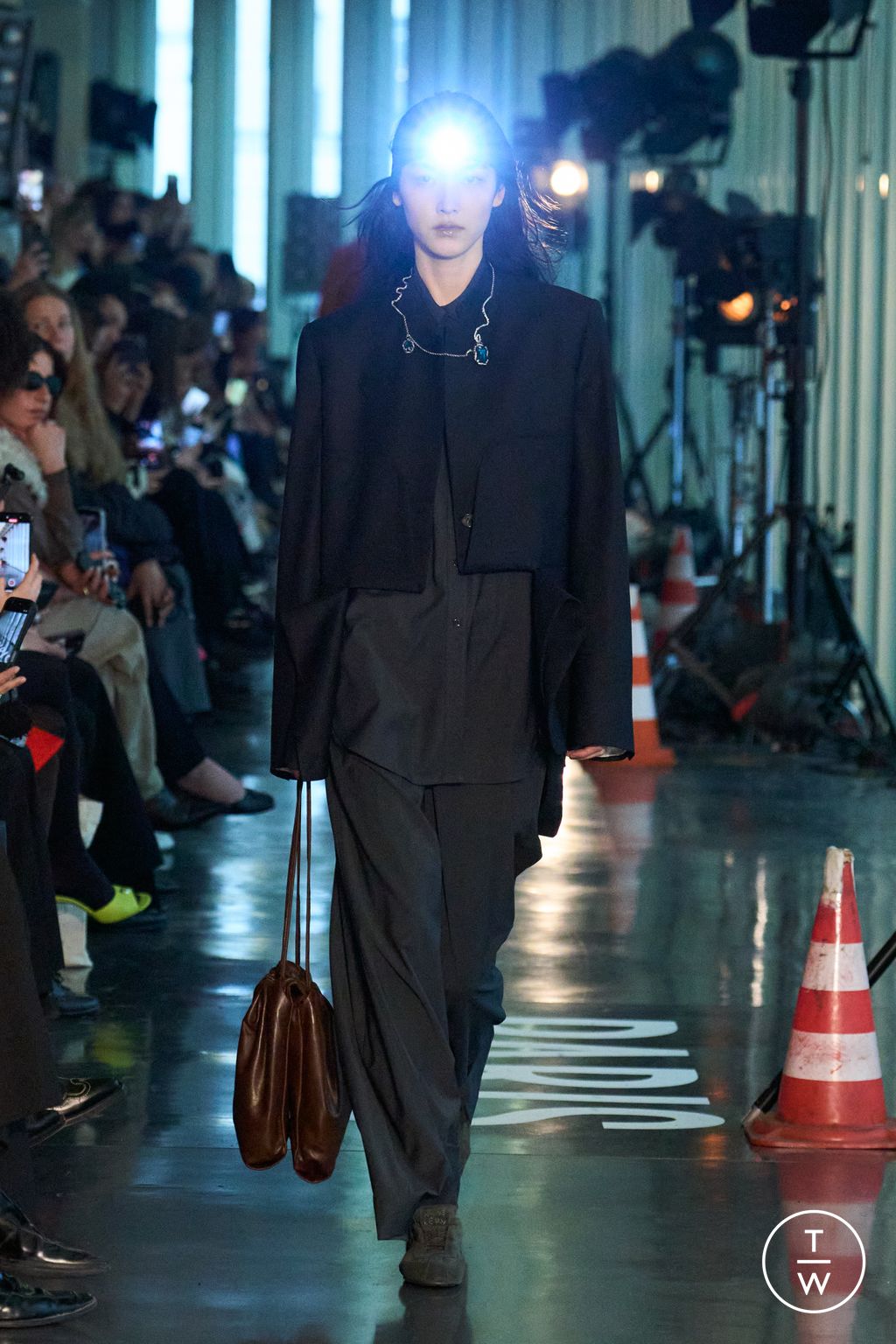 Fashion Week Paris Fall/Winter 2026 look 8 from the LITKOVSKA collection womenswear