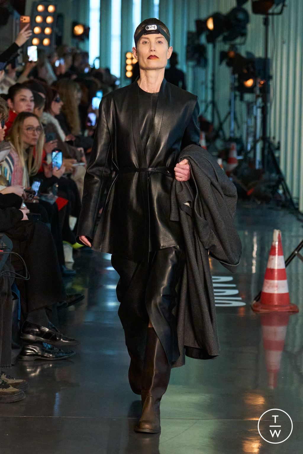 Fashion Week Paris Fall/Winter 2026 look 12 from the LITKOVSKA collection womenswear