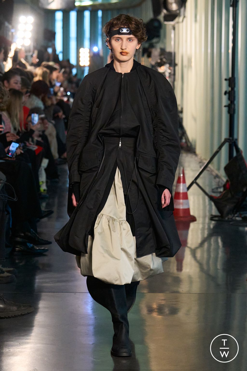 Fashion Week Paris Fall/Winter 2026 look 17 from the LITKOVSKA collection womenswear