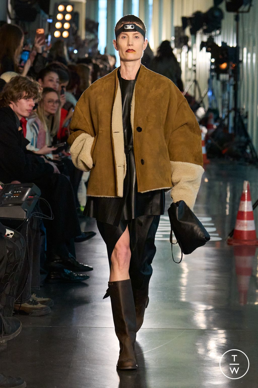 Fashion Week Paris Fall/Winter 2026 look 22 from the LITKOVSKA collection womenswear