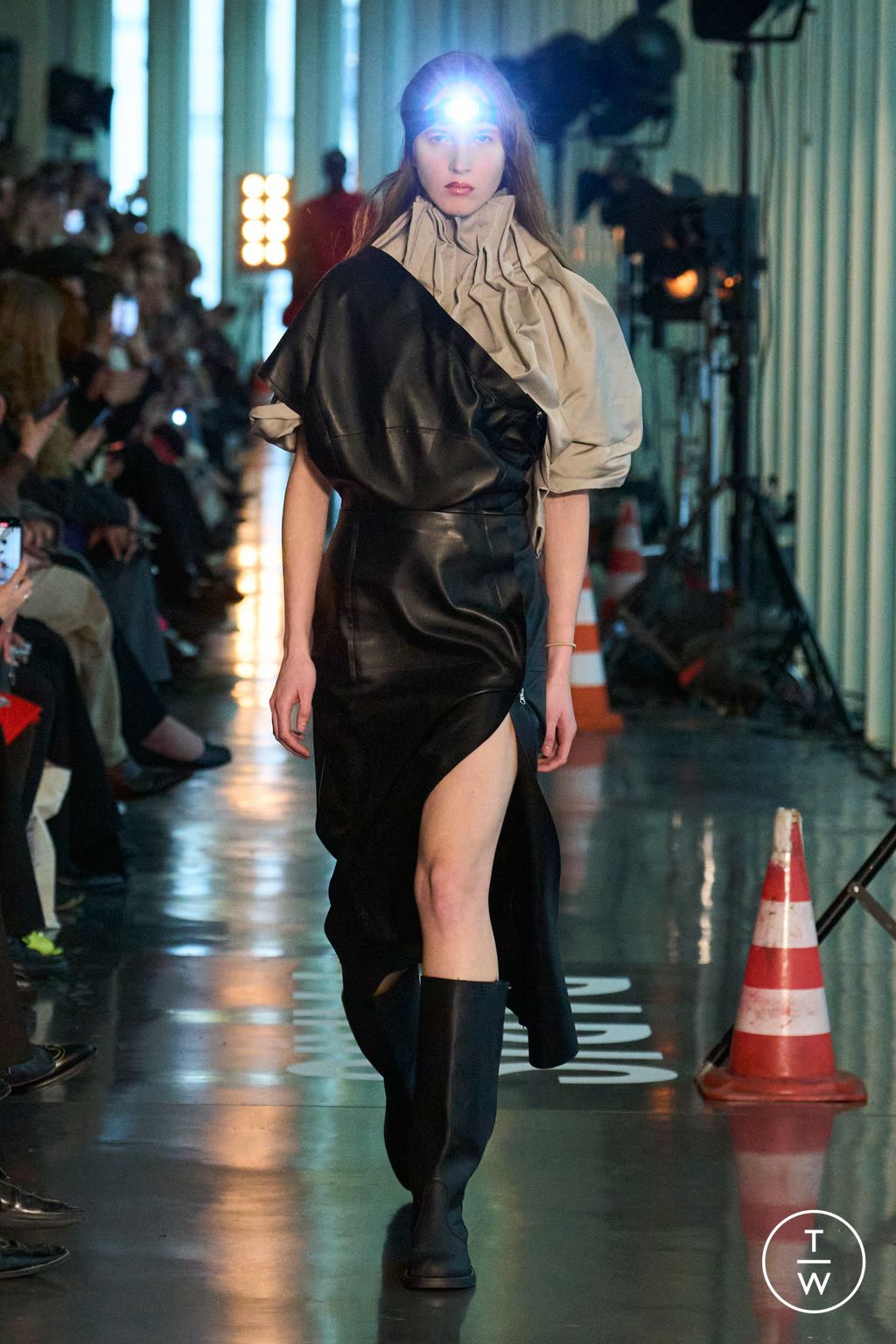 Fashion Week Paris Fall/Winter 2026 look 23 from the LITKOVSKA collection womenswear