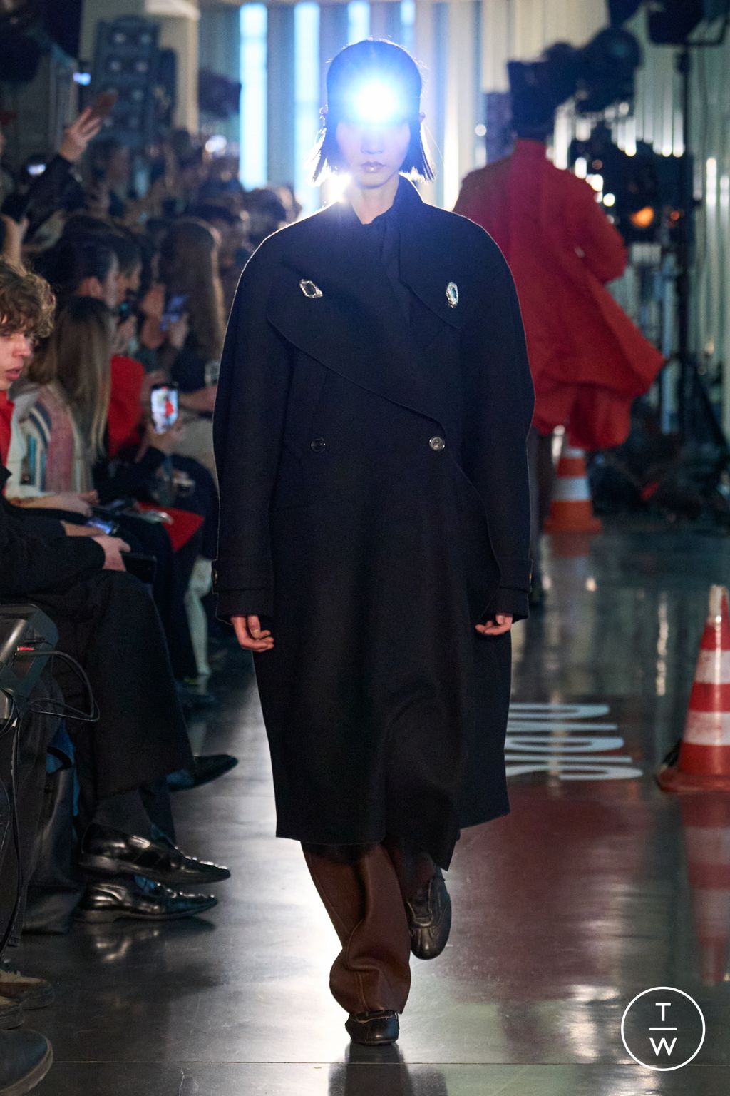 Fashion Week Paris Fall/Winter 2026 look 25 from the LITKOVSKA collection womenswear