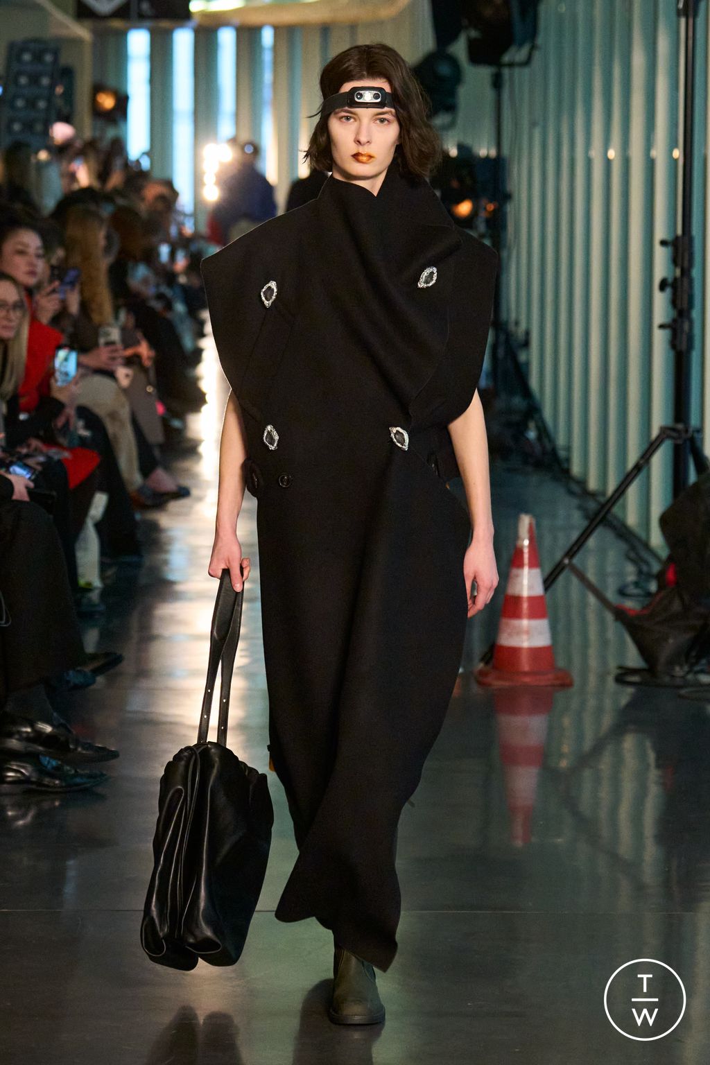 Fashion Week Paris Fall/Winter 2026 look 26 from the LITKOVSKA collection womenswear