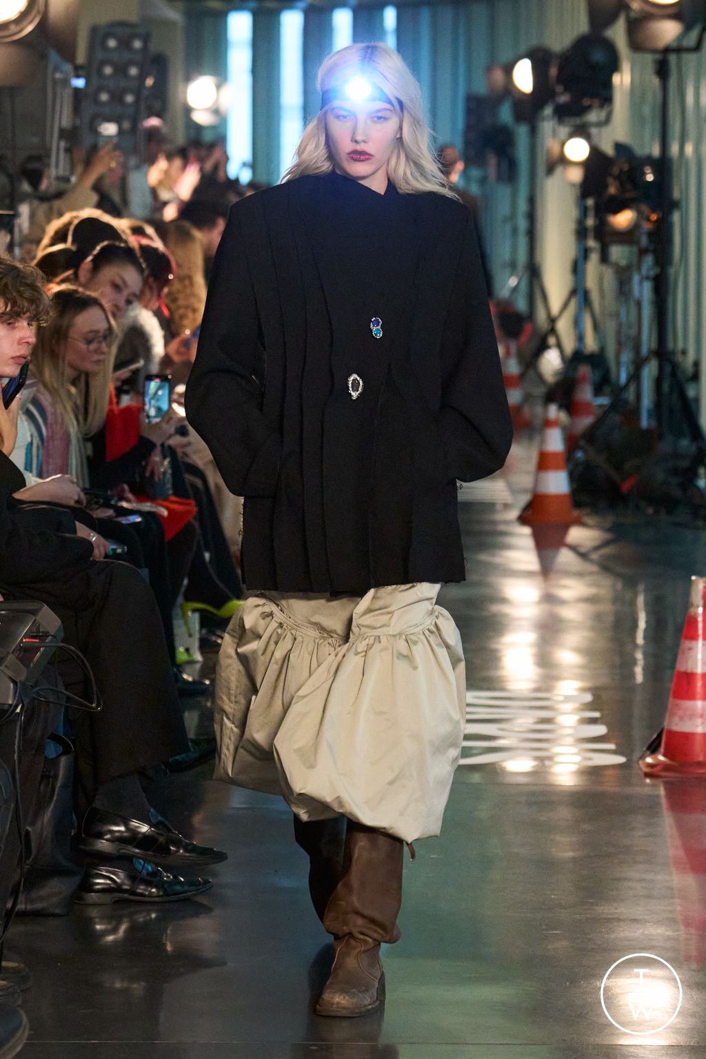 Fashion Week Paris Fall/Winter 2026 look 33 from the LITKOVSKA collection womenswear