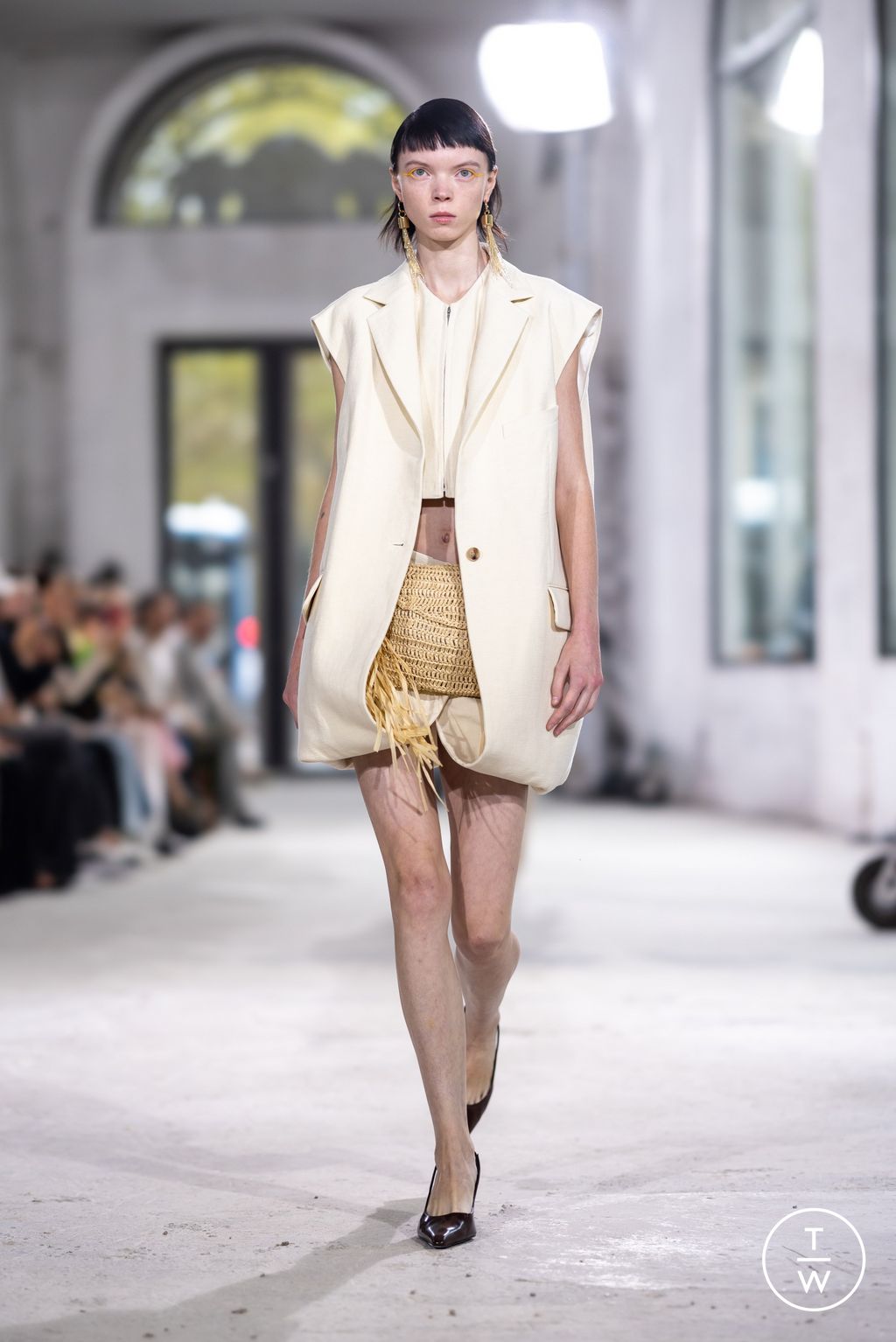 Fashion Week Paris Spring/Summer 2024 look 12 from the LITKOVSKA collection womenswear