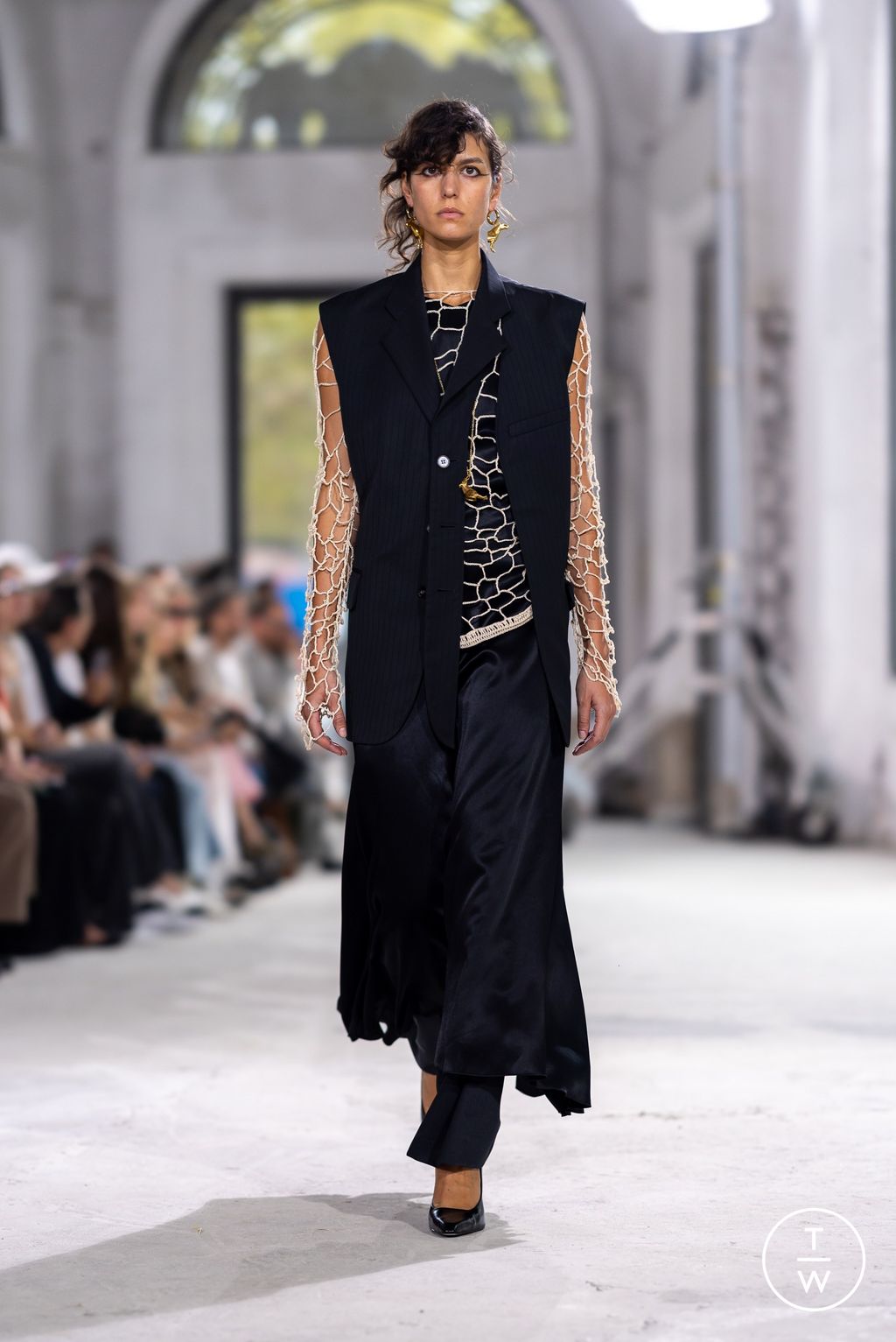 Fashion Week Paris Spring/Summer 2024 look 14 from the LITKOVSKA collection 女装