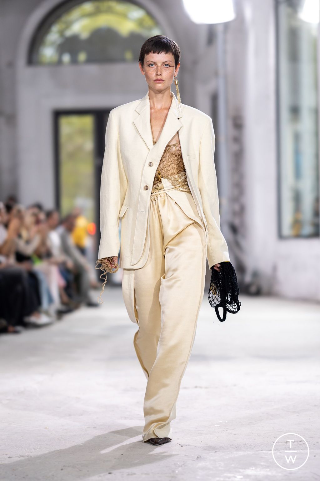 Fashion Week Paris Spring/Summer 2024 look 24 from the LITKOVSKA collection womenswear
