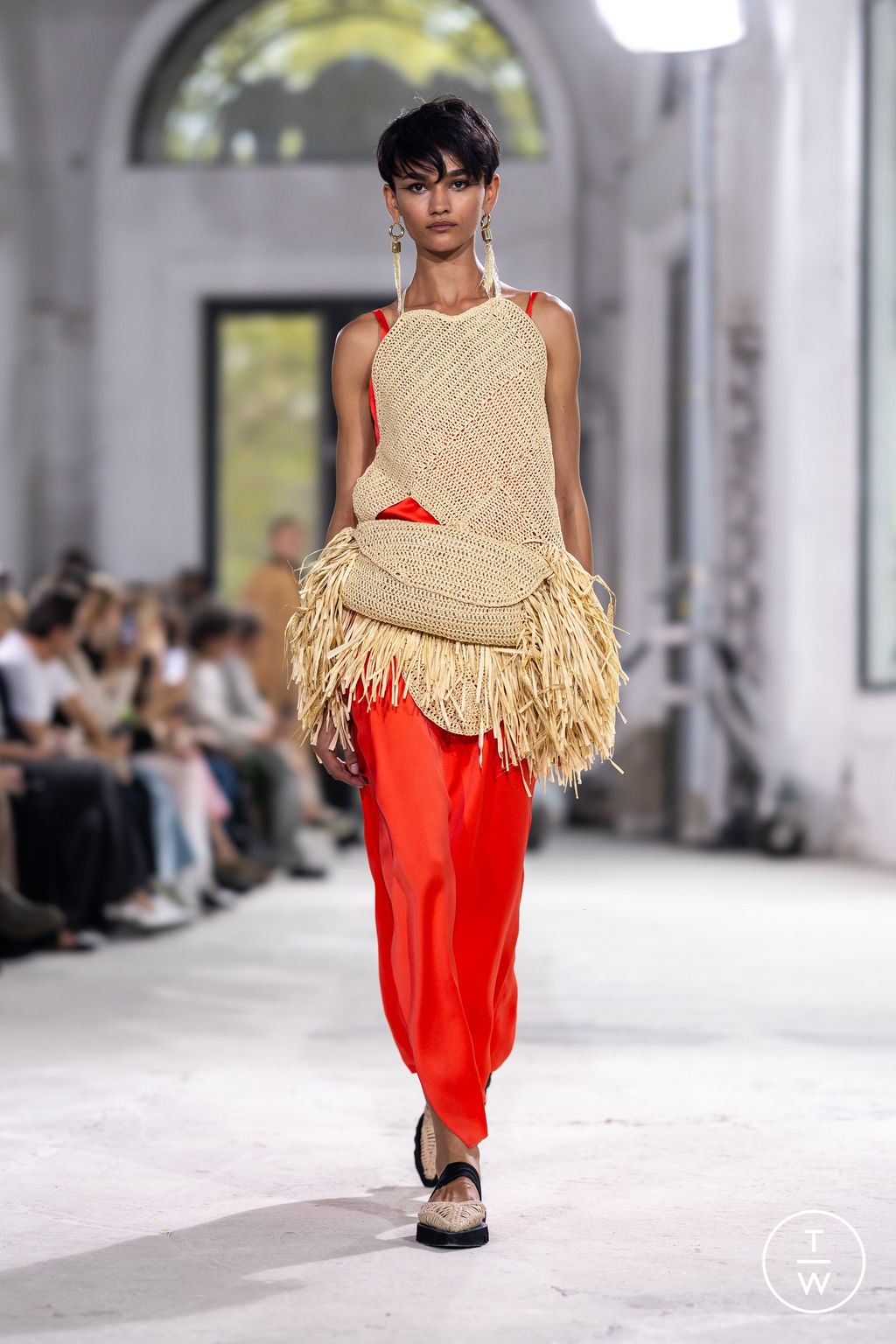 Fashion Week Paris Spring/Summer 2024 look 25 de la collection LITKOVSKA womenswear