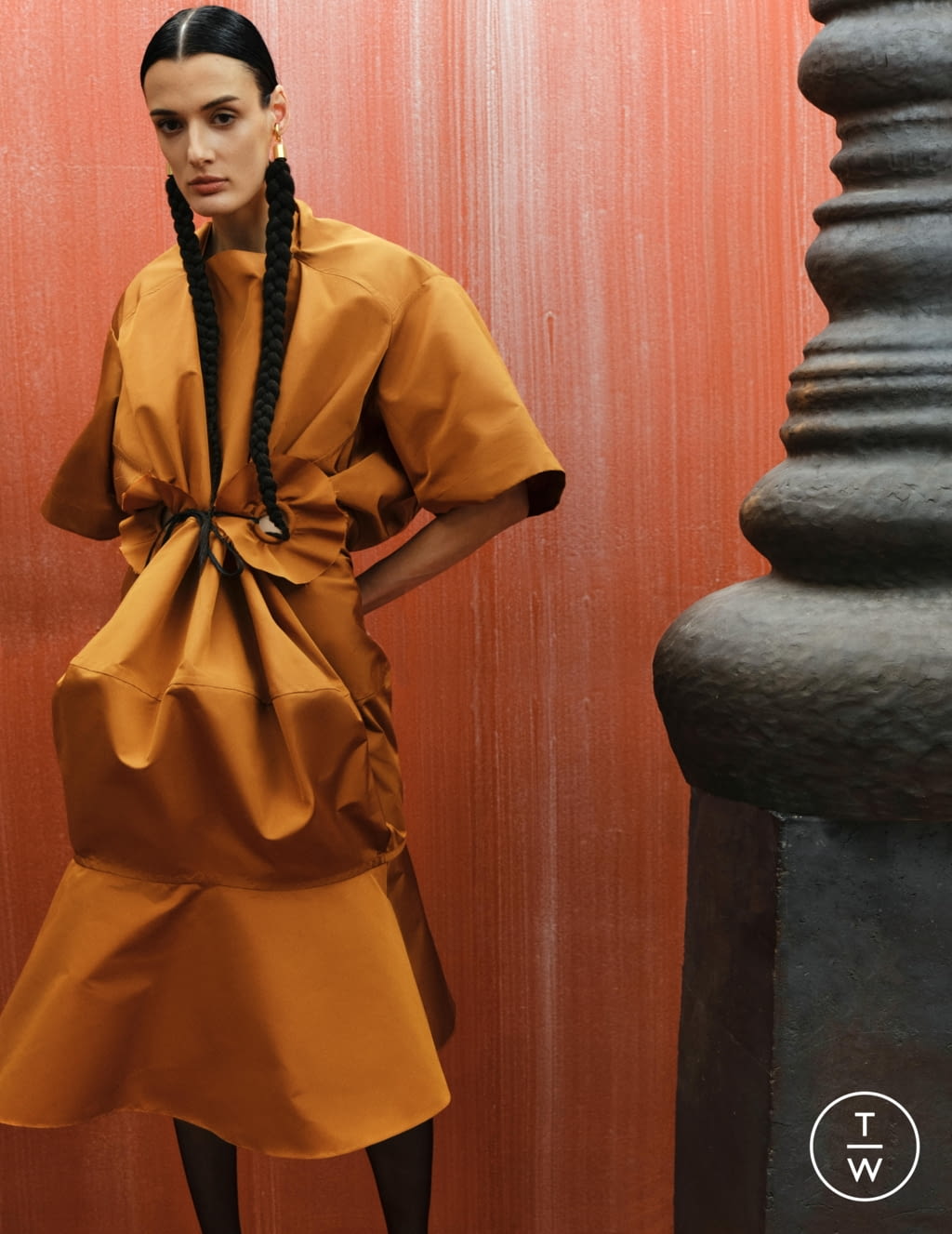 Fashion Week Paris Spring/Summer 2022 look 1 de la collection Litkovskaya womenswear
