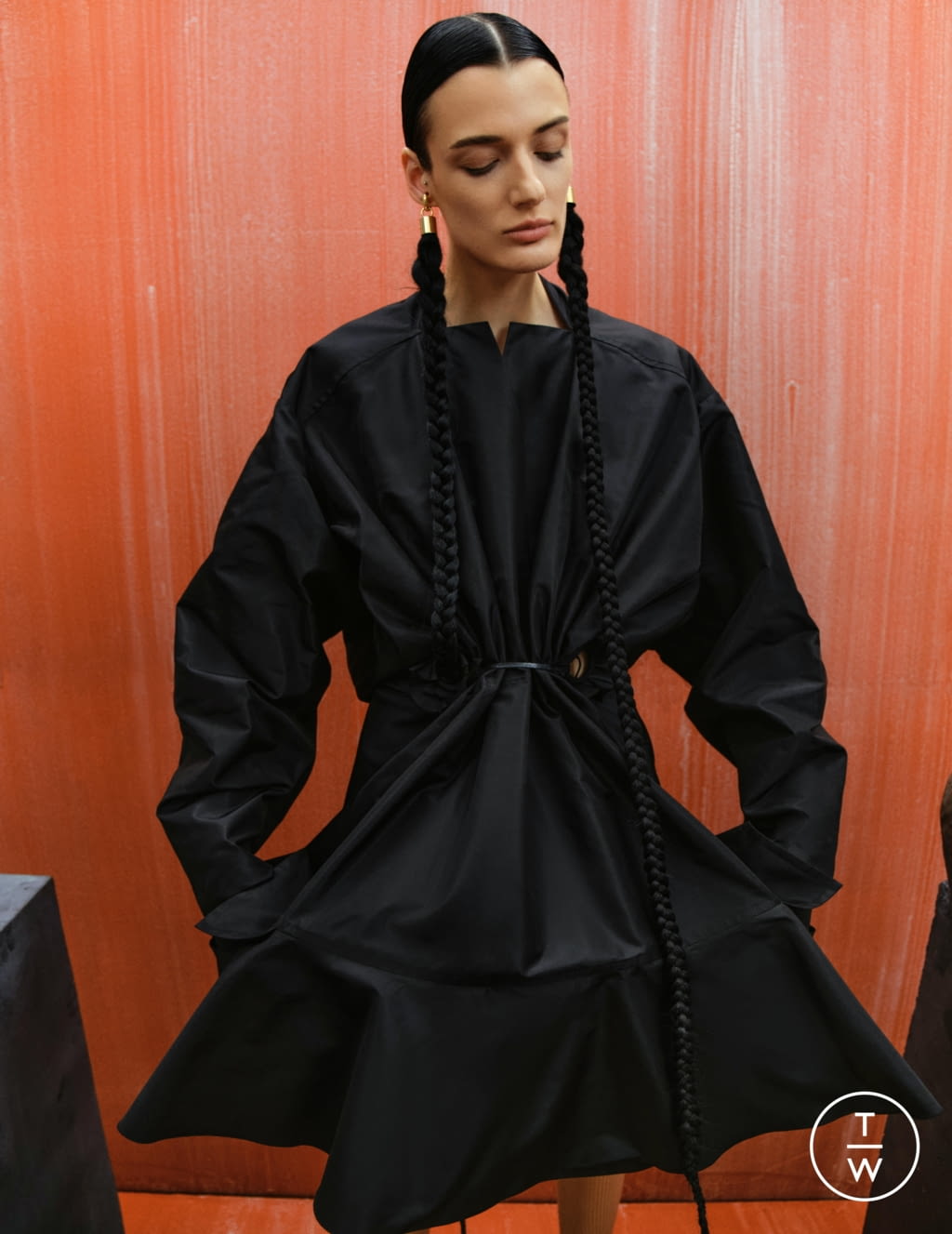 Fashion Week Paris Spring/Summer 2022 look 31 from the Litkovskaya collection womenswear