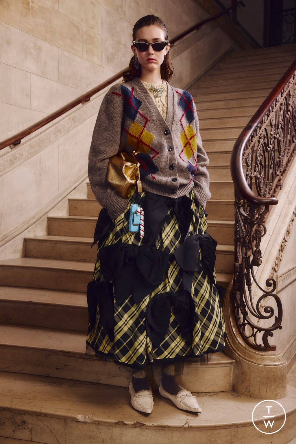 Fashion Week New York Resort 2025 look 3 from the Coach collection womenswear