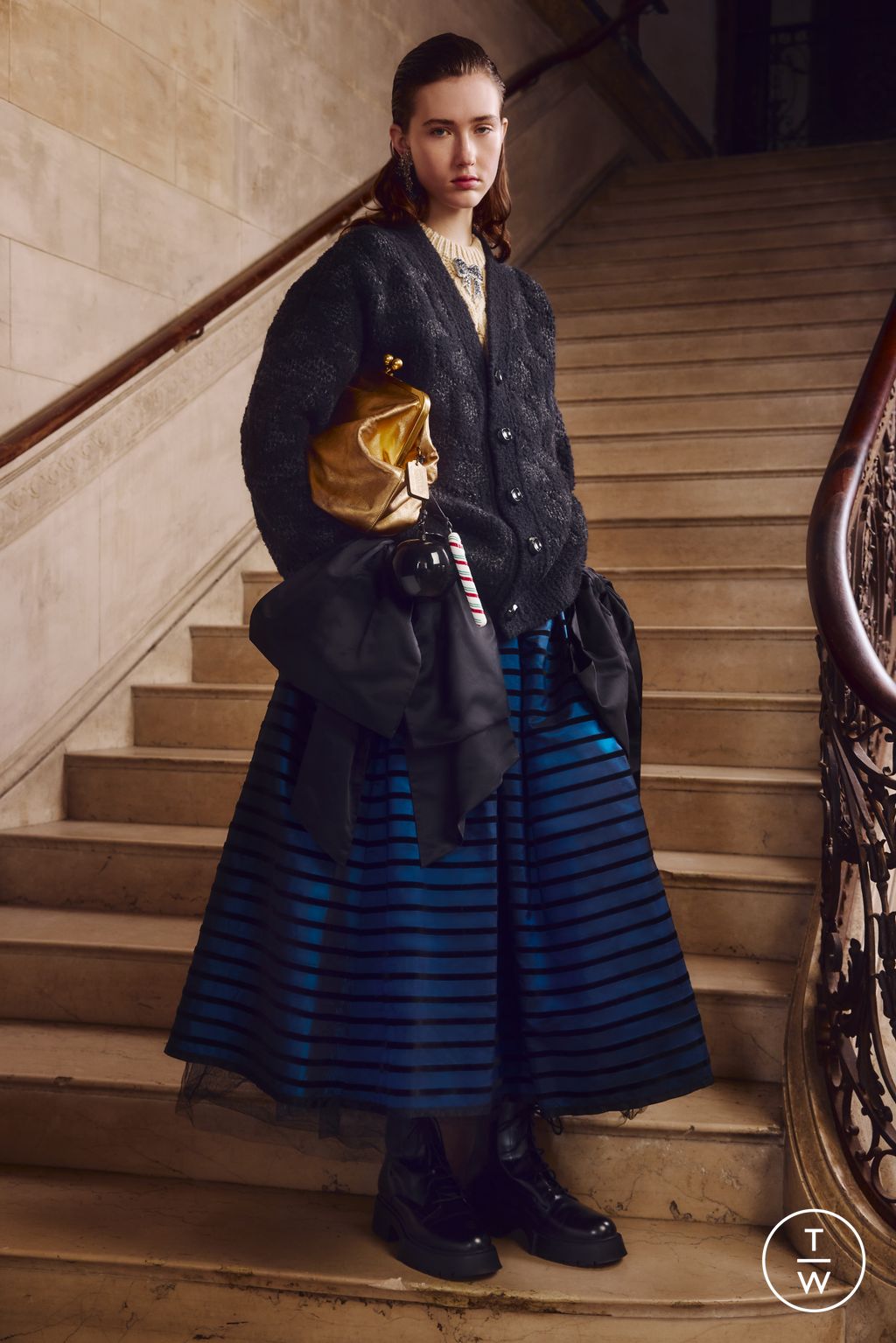 Fashion Week New York Resort 2025 look 16 from the Coach collection womenswear