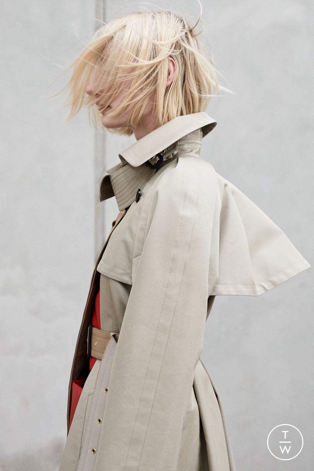 Fashion Week Paris Resort 2023 look 50 from the Sacai collection 女装