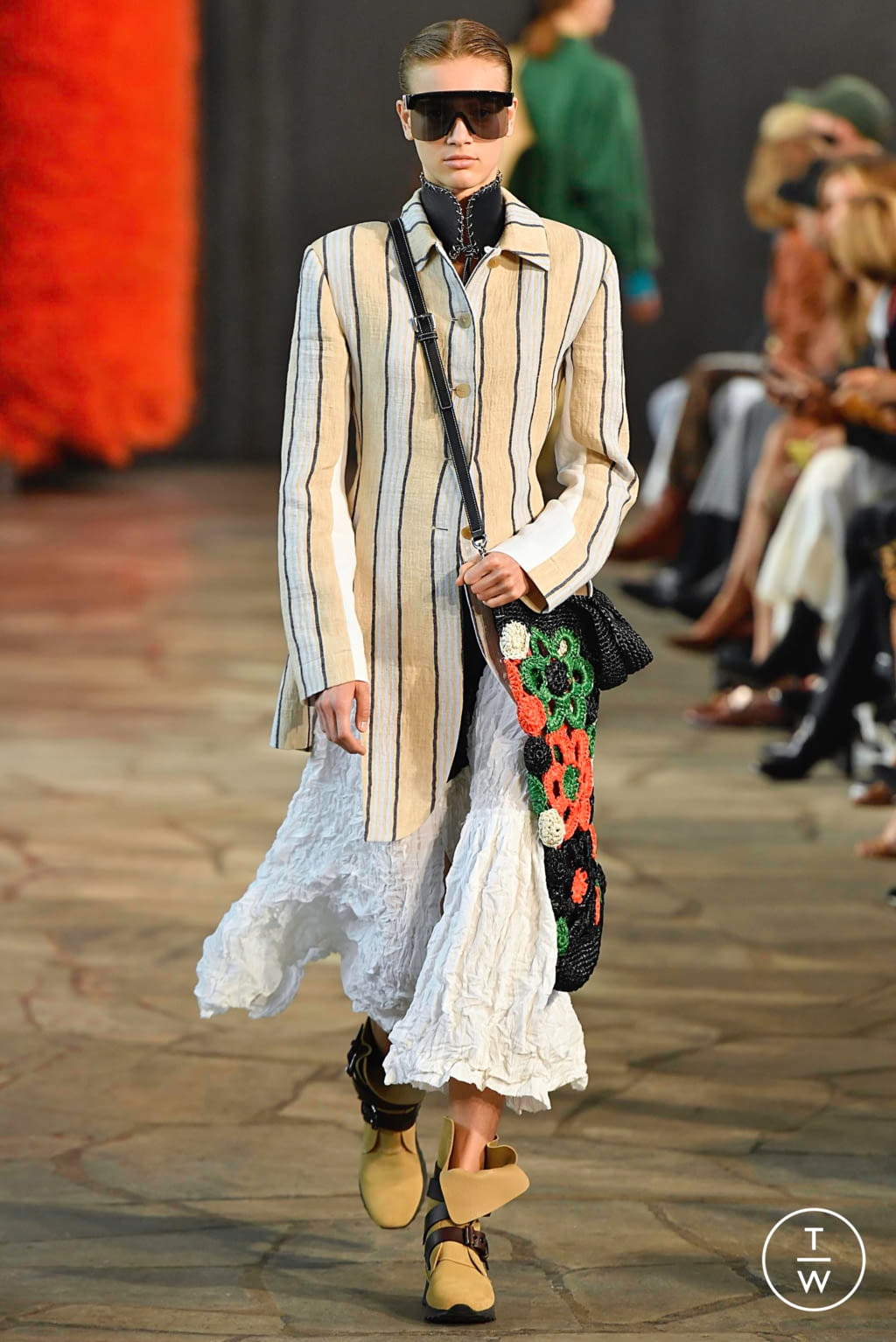 Fashion Week Paris Spring/Summer 2019 look 23 from the Loewe collection womenswear