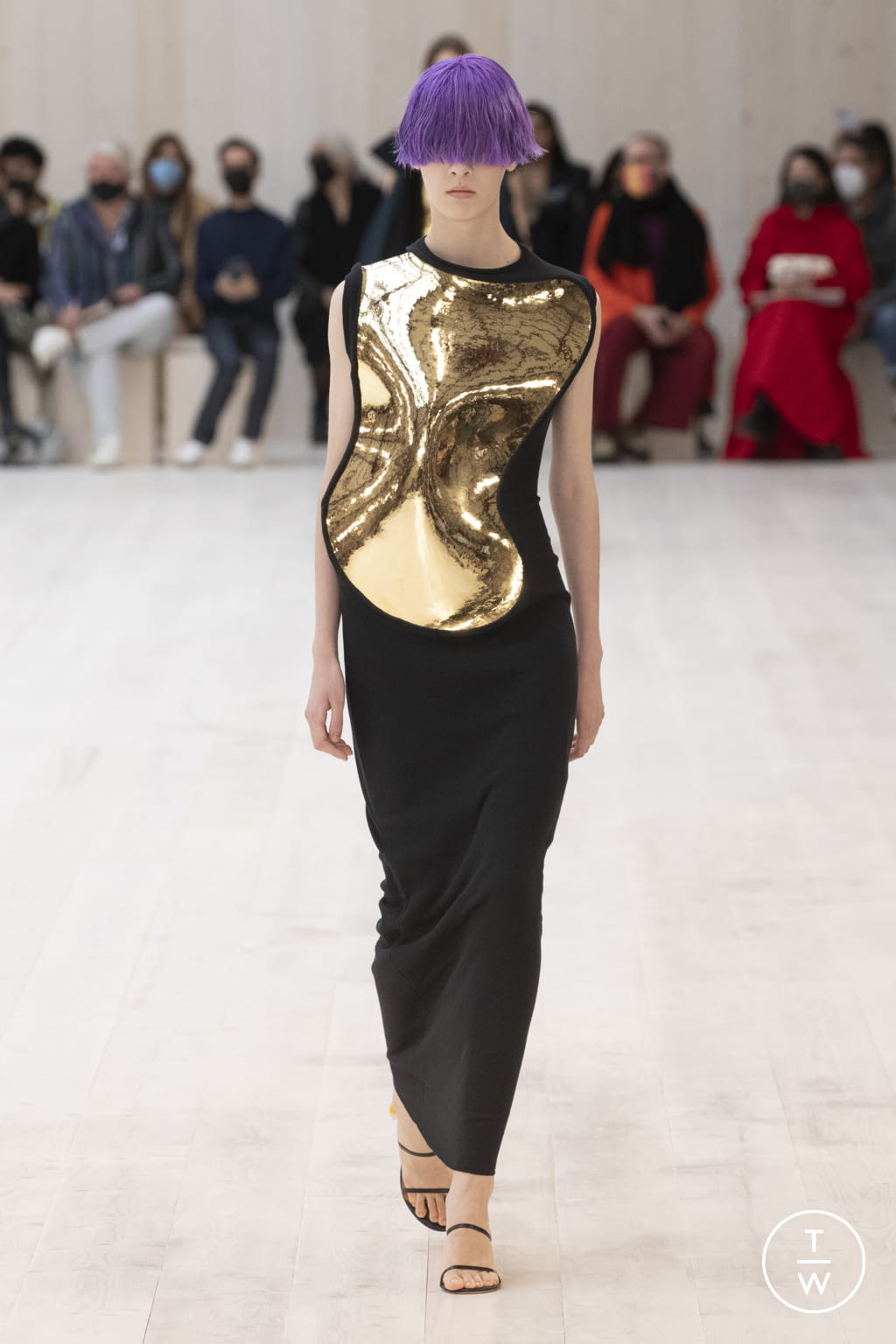 Fashion Week Paris Spring/Summer 2022 look 9 from the Loewe collection 女装