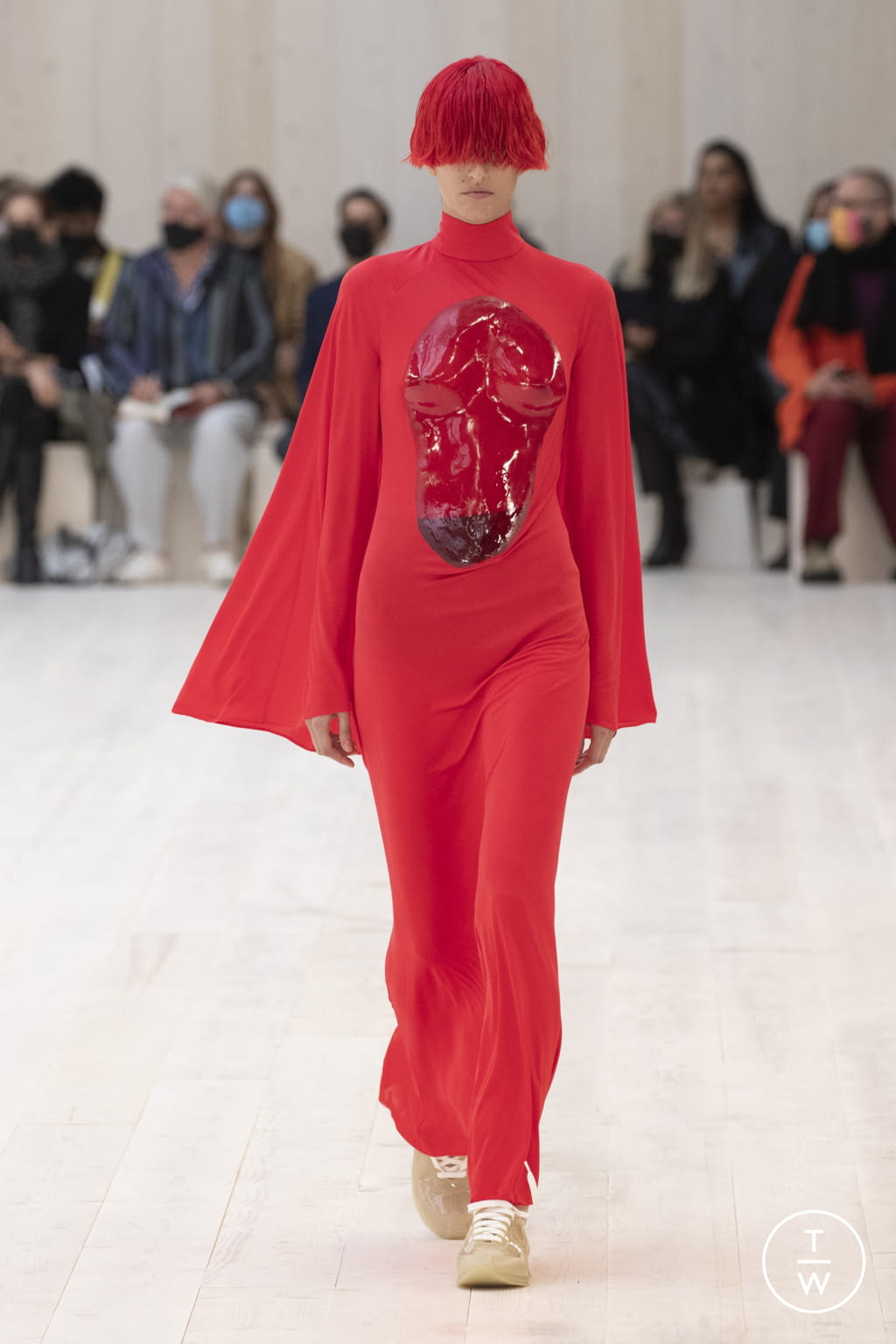 Fashion Week Paris Spring/Summer 2022 look 50 de la collection Loewe womenswear