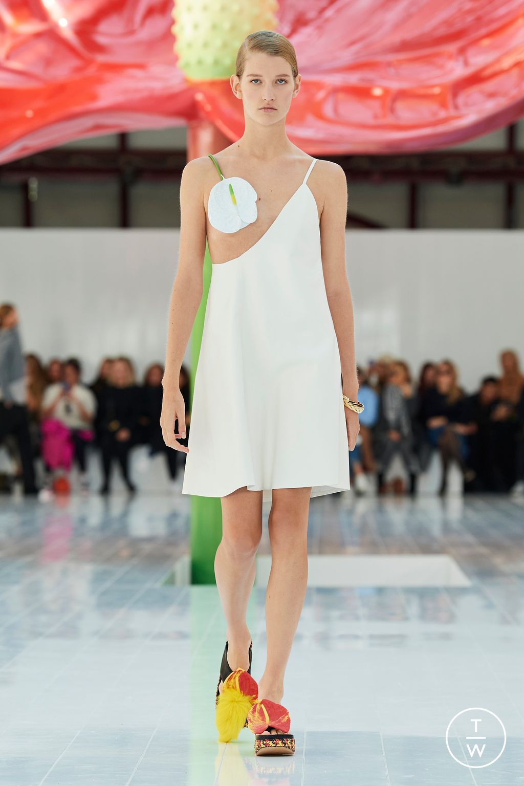 Fashion Week Paris Spring/Summer 2023 look 46 from the Loewe collection womenswear