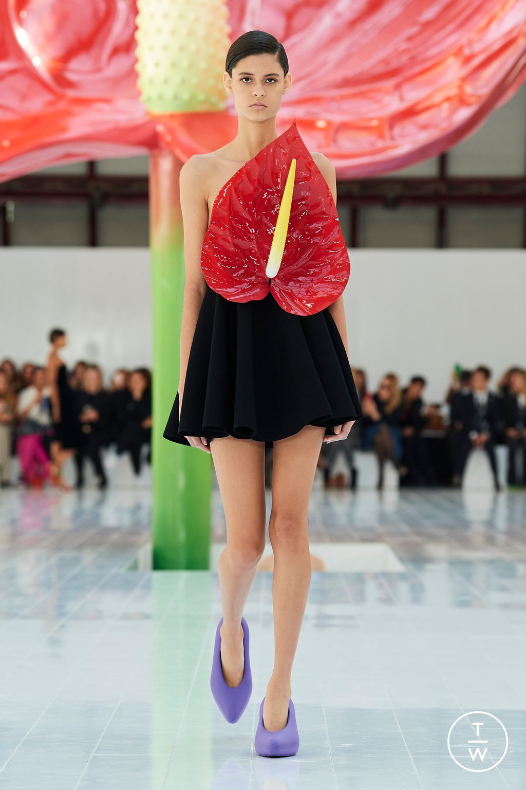 Fashion Week Paris Spring/Summer 2023 look 4 from the Loewe collection 女装