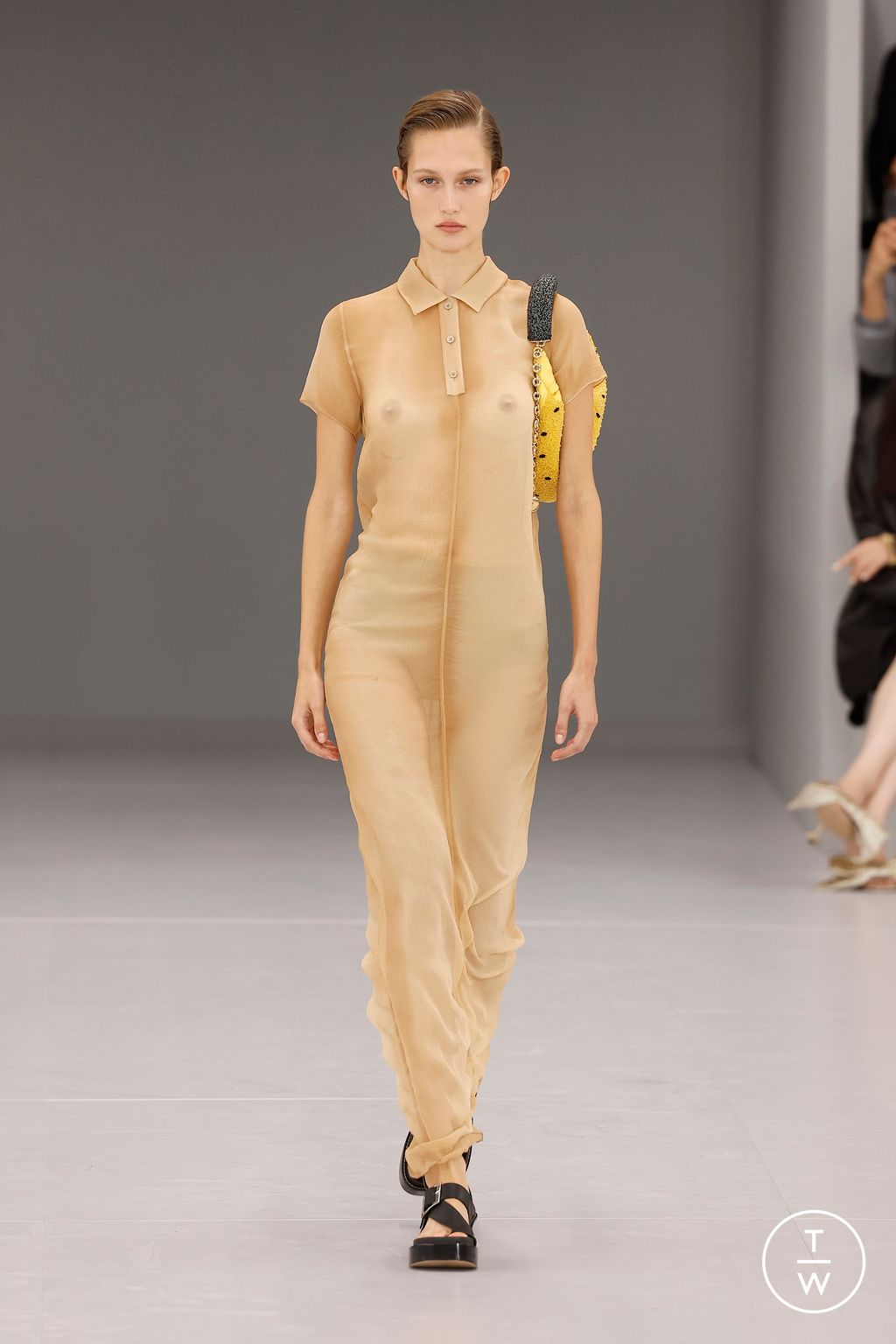Fashion Week Paris Spring/Summer 2024 look 35 from the Loewe collection womenswear