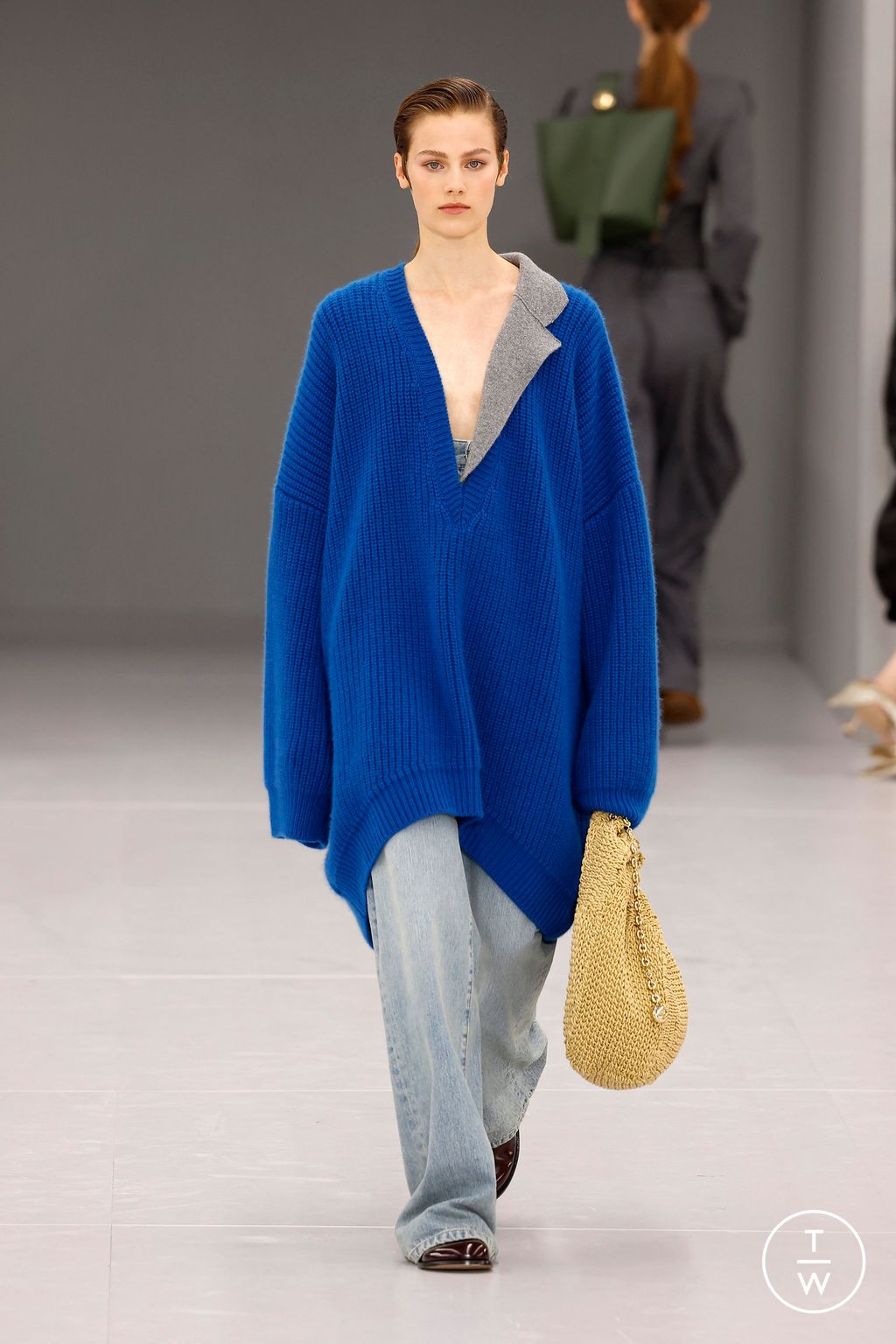 Fashion Week Paris Spring/Summer 2024 look 44 from the Loewe collection womenswear