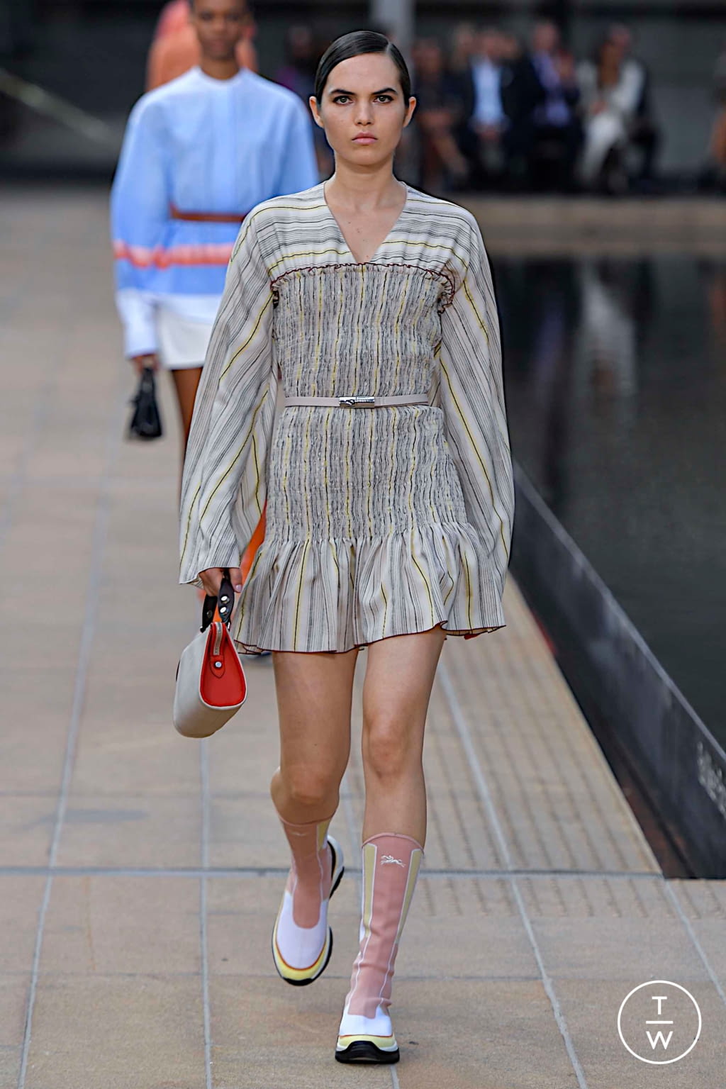Fashion Week New York Spring/Summer 2020 look 27 from the Longchamp collection womenswear