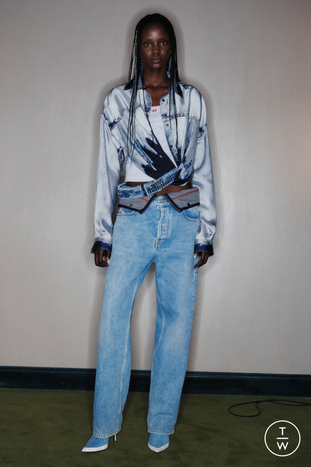 Fashion Week Milan Spring/Summer 2022 look 9 from the DIESEL collection menswear