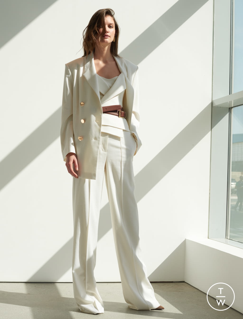 Fashion Week Paris Pre-Fall 2019 look 1 from the Kristina Fidelskaya collection 女装