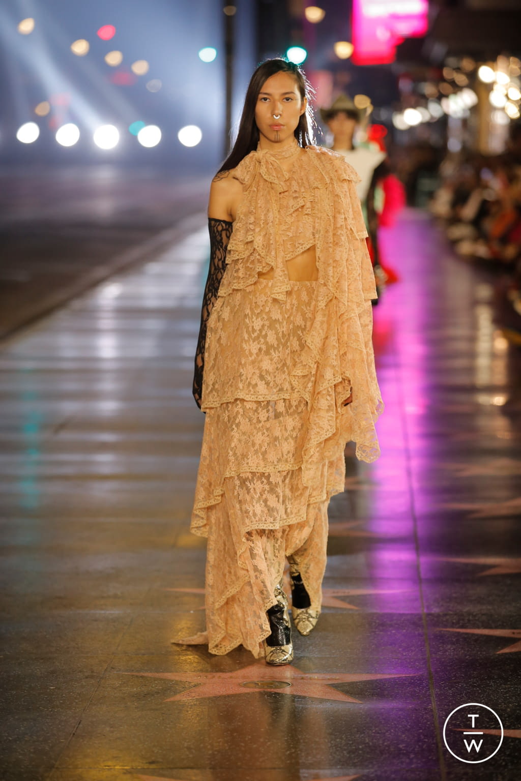 Fashion Week Milan Spring/Summer 2022 look 12 from the Gucci collection 女装