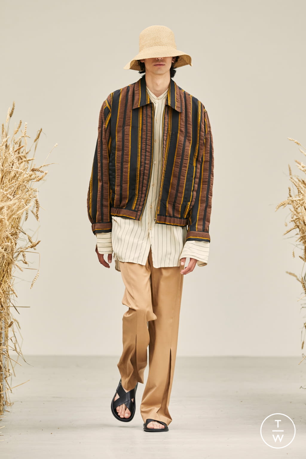 Fashion Week Paris Spring/Summer 2021 look 18 from the CMMN SWDN collection 男装