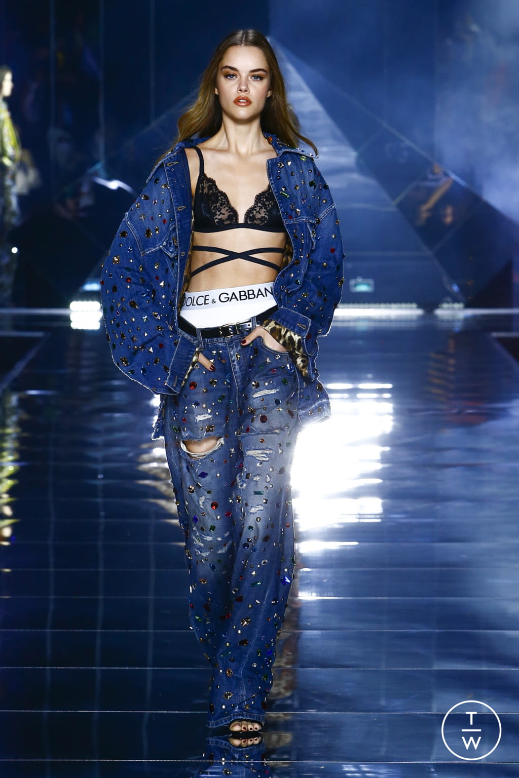 Fashion Week Milan Spring/Summer 2022 look 19 de la collection Dolce & Gabbana womenswear